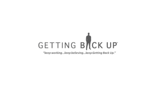 Getting Back Up