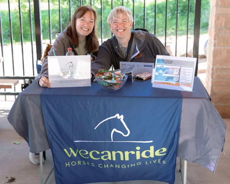 The We Can Ride stand at the expo